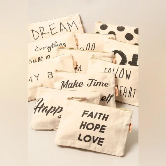 Bundle of 5 Cosmetic Bags - Picture 2 of 5